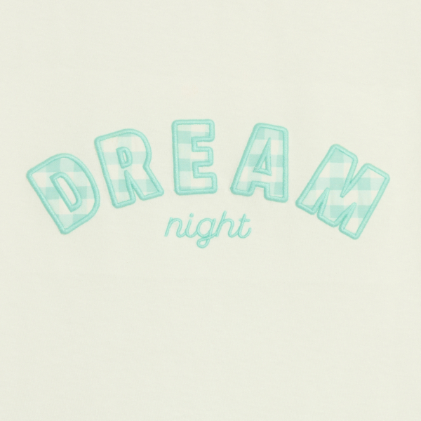 بيجاما-بشورت باللون الأخضر الباستيل قطعتين للفتيات